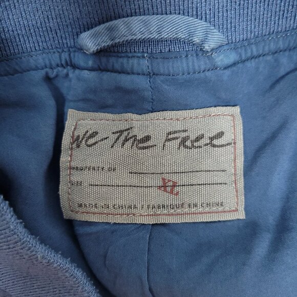 Free People WeThe Free Knock Out Siren Bomber Jacket Size XL - Picture 11 of 12